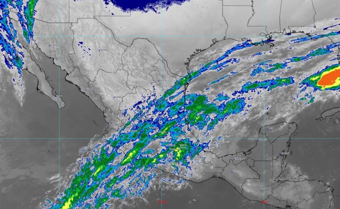 El frente frío número 28 se desplazará sobre el noreste, oriente, y gradualmente el sureste. Foto: Conagua
