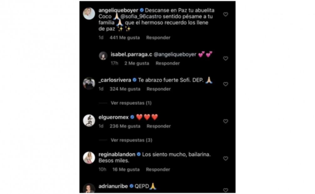 Angelique Boyer y Angélica Rivera dejan condolencias al Güero Castro y familia