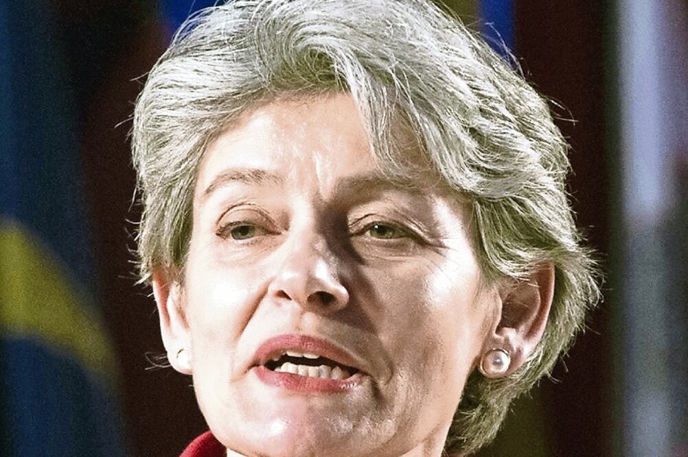 IRINA BOKOVA, directora general de la Unesco. (Archivo. EL UNIVERSAL)