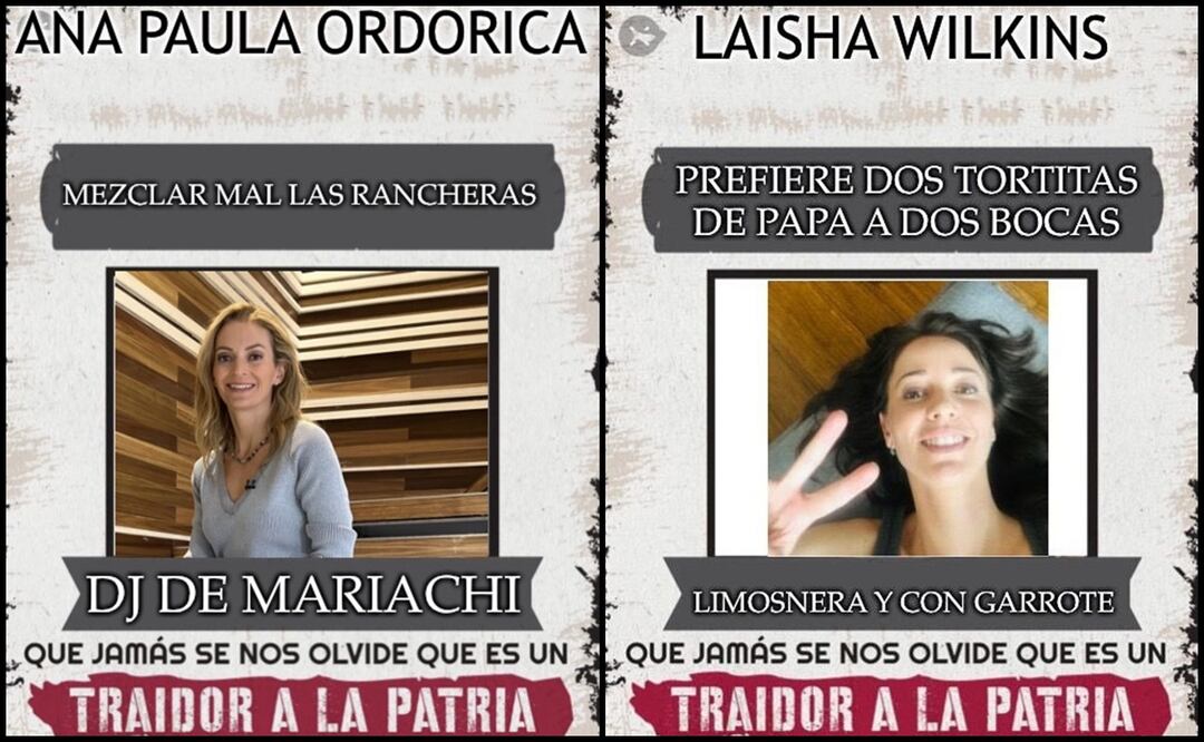 Fotos: Tomadas de @AnaPOrdorica y @laishawilkins. 