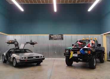 Los autos de "Volver al Futuro" que pueden ser tuyos