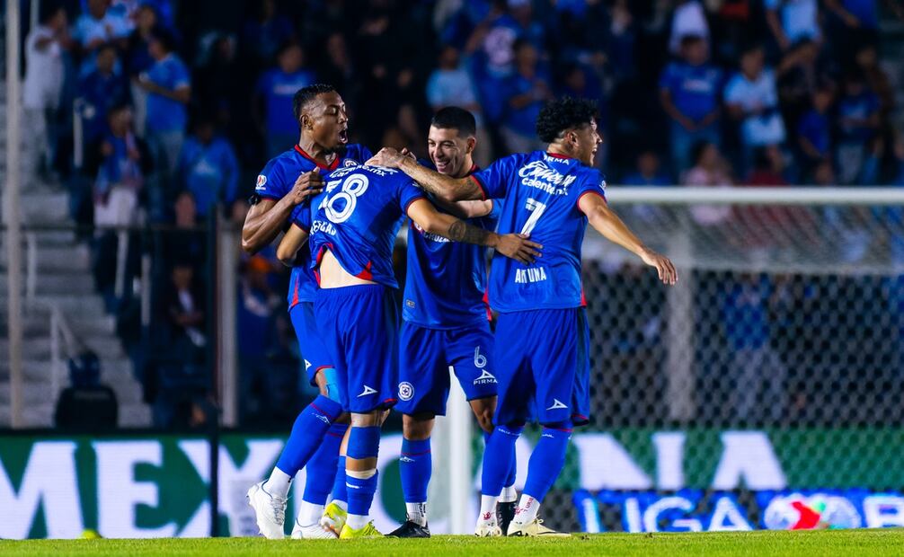 Cruz Azul en festejo durante el Clausura 2024 - Foto: Imago7