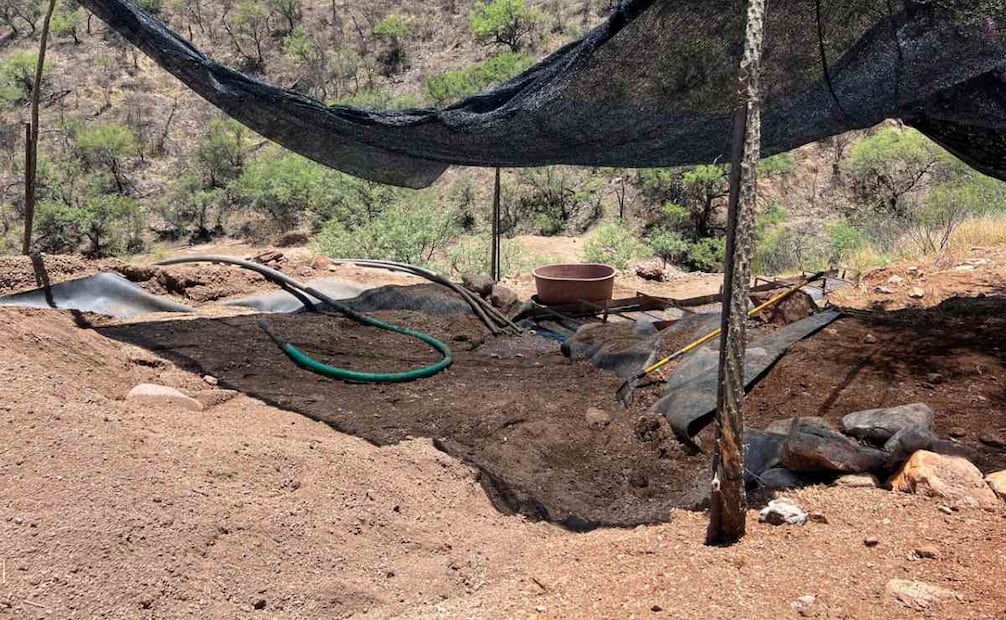 Profepa cierra dos predios mineros en Sonora; extraían oro sin permiso ambiental.
Foto: Especial.