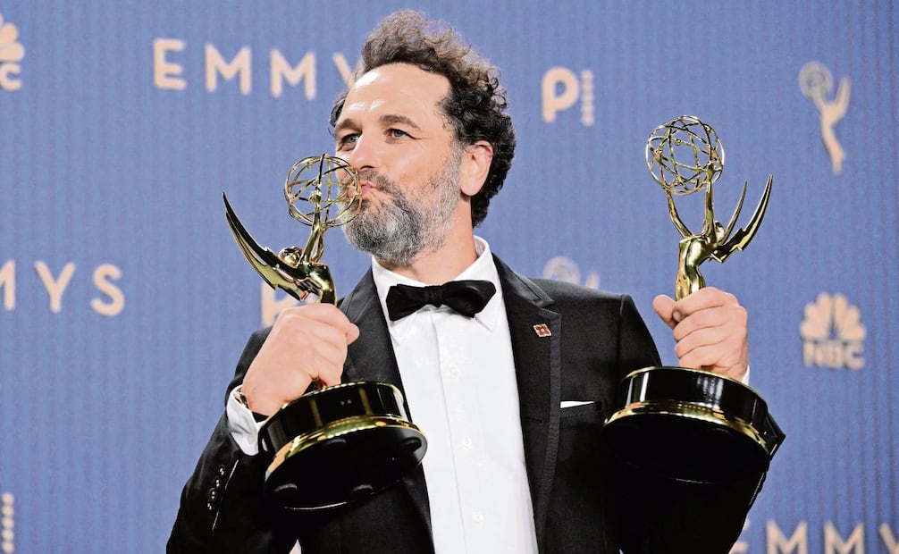 Matthew Rhys ganó como Mejor Actor, tanto en Miniserie o Telefilme como en Serie de Comedia. Foto: AFP