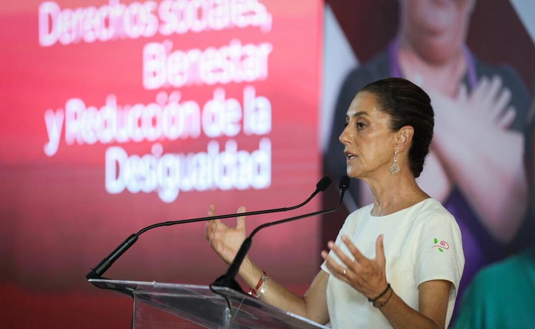 Claudia Sheinbaum, candidata a la presidencia de la República. Foto: Diego Simón/EL UNIVERSAL