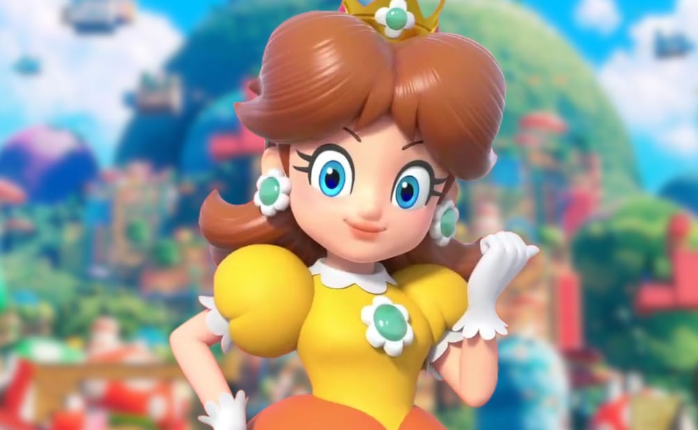 El nombre de la princesa Daisy significa "Margarita"; esta flor puede verse representada en la ropa del personaje. Foto: Nintendo