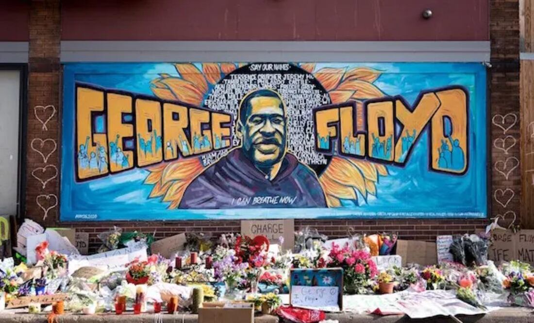 Altar en honor a George Floyd, símbolo de la lucha contra la violencia racial y la injusticia/ UNESCO IESALC