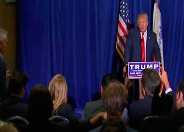 Trump says he's proud he booted Ramos from event