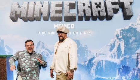 Jack Black y su temor a ser rechazado por Jason Momoa en "Una película de Minecraft"