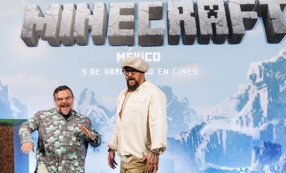 "Minecraft", premiere de la cinta protagonizada por Jack Black y Jason Momoa.
Foto: EL UNIVERSAL / Yaretzy M. Osnaya