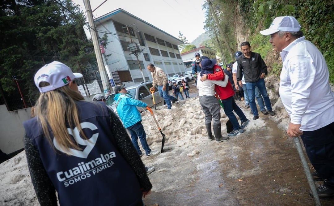 Cuajimalpa inicia censo por daños tras tormenta histórica; al menos 50 familias resultaron afectadas. Foto: Especial