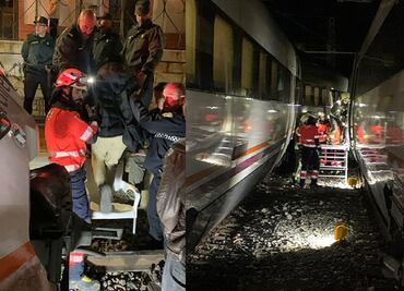 Chocan trenes en España: desalojan a más de 200 pasajeros