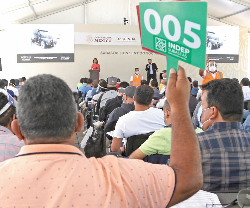 La subasta en línea del Indep será el 25 de noviembre. ARCHIVO EL UNIVERSAL