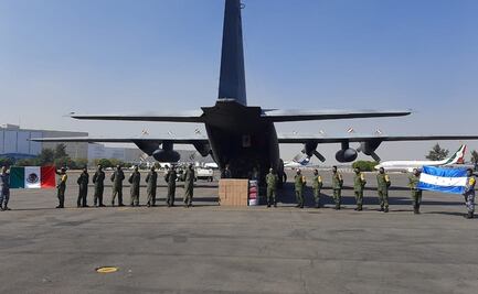 Envía México 15.2 toneladas de ayuda humanitaria a Honduras