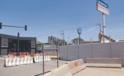 Obras de drenaje en Chalco ponen pausa a 4 estaciones del Trolebús 