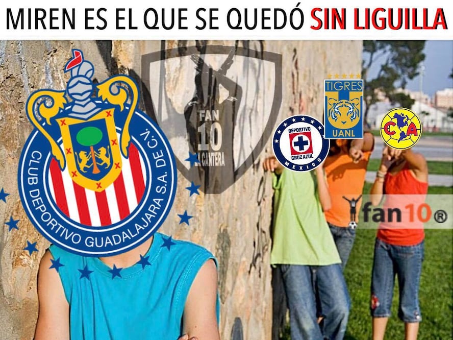 Foto: Fan10 / Chivas fue víctima de los memes tras su derrota con Tigres