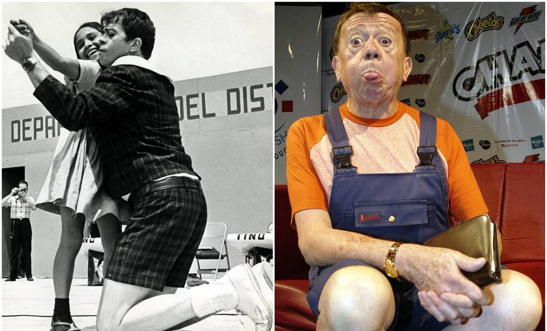Chabelo, que le tocó la televisión en blanco y negro y a color, nunca dejó de usar short. Foto: Archivo EL UNIVERSAL/EFE.