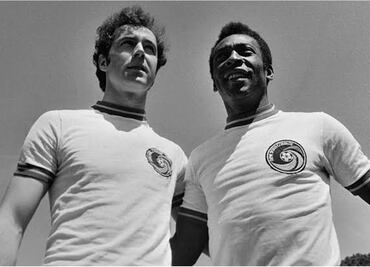Franz Beckenbauer y Pelé, las estrellas mundiales que cautivaron a Estados Unidos