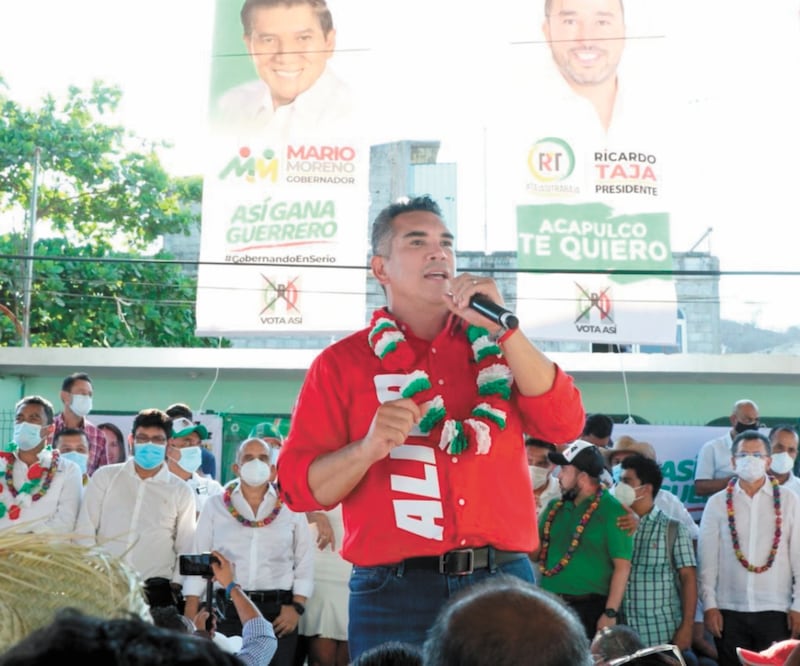 Alejandro Moreno dice que de ganar en Guerrero se rescatarán los programas sociales y la promoción turística. Foto: Tomada de Twitter