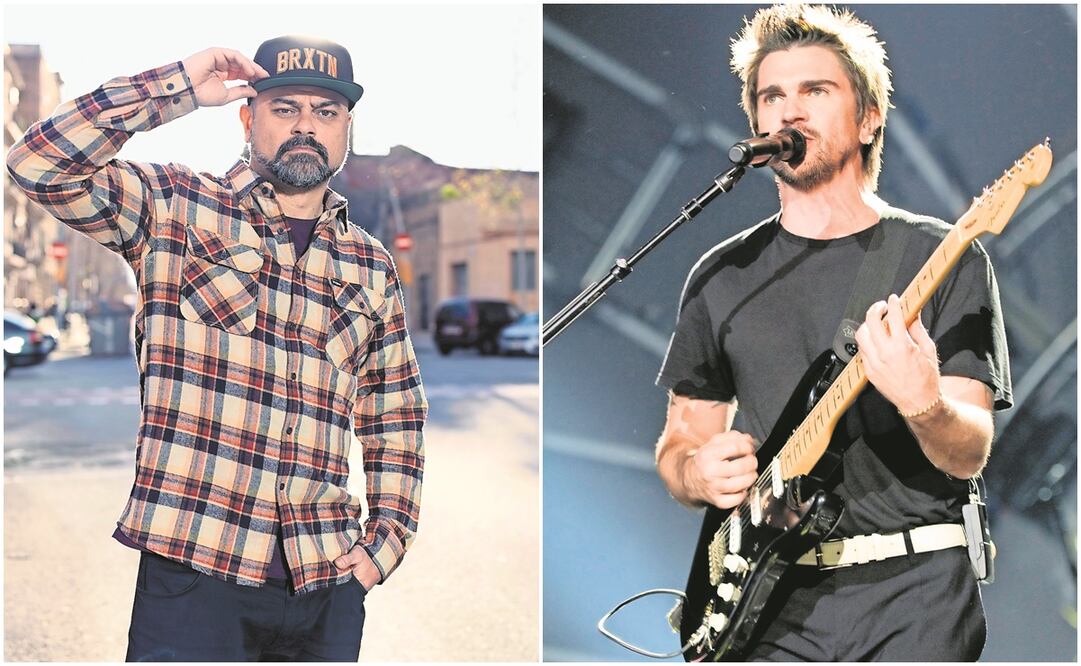  Nach y Juanes. Fotos: Archivo