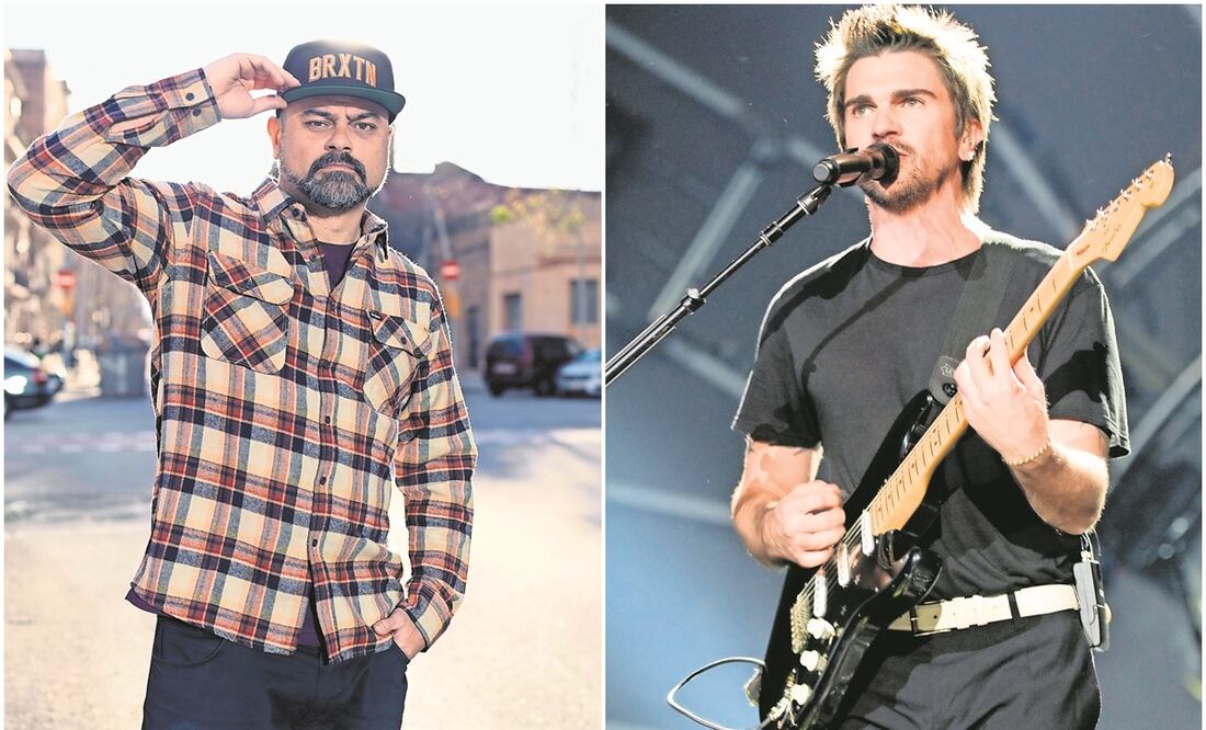 Nach y Juanes. Fotos: Archivo