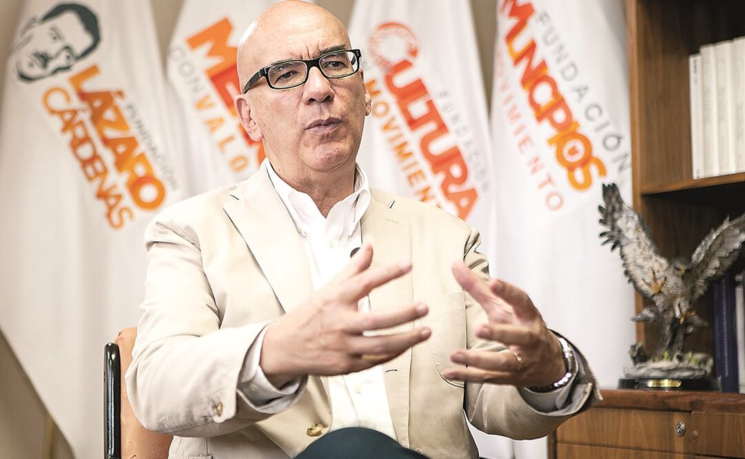 El coordinador de Movimiento Ciudadano en el Senado, Dante Delgado. Foto: Archivo / EL UNIVERSAL