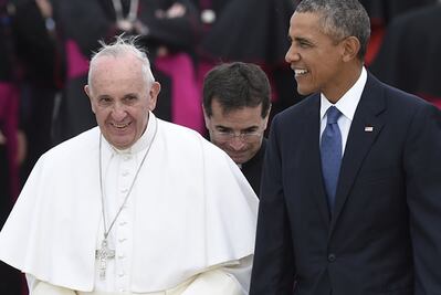 El Papa Francisco llega a Estados Unidos