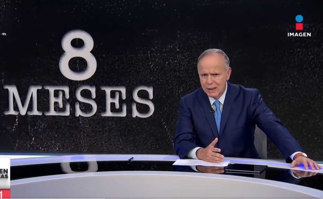 Gómez Leyva reveló que desde diciembre del año pasado ha tenido que moverse por la Ciudad de México con un fuerte dispositivo de seguridad. Foto: captura de pantalla