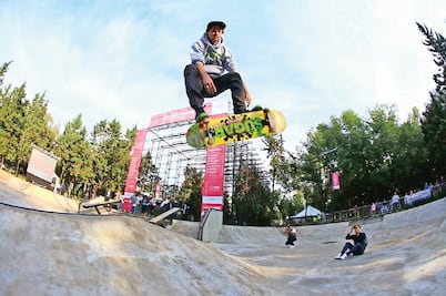 Abren "skatepark" en el Zoológico de Los Coyotes en Coyoacán 