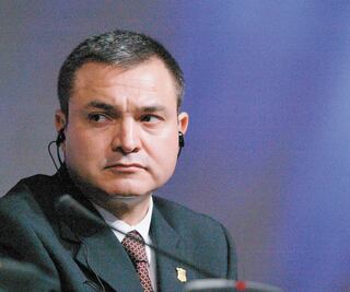 García Luna comparece ante EU preso de los nervios