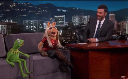 Rana René y Miss Piggy tienen tenso encuentro en tv