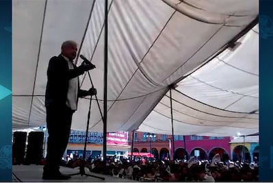 Compara AMLO a Yunes con Javier Duarte por reloj de 6 mdp