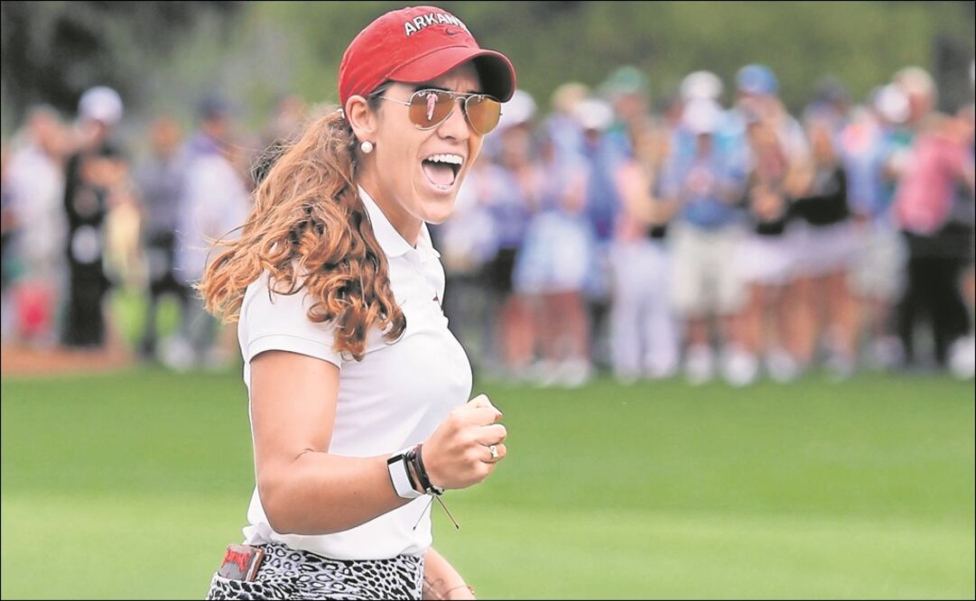 Golfista mexicana. Foto: AFP
