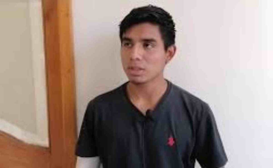 Bersaín inició en los primeros minutos de este lunes una huelga de hambre "y sed de justicia" por tiempo indefinido en el penal número 16 de Ocosingo. Foto: Captura de Pantalla