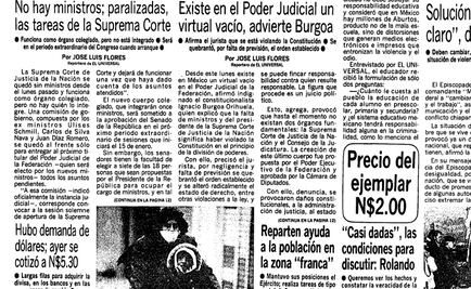 ¿Es verdad que Zedillo liquidó a los ministros de la Corte, como dice Salgado Macedonio?