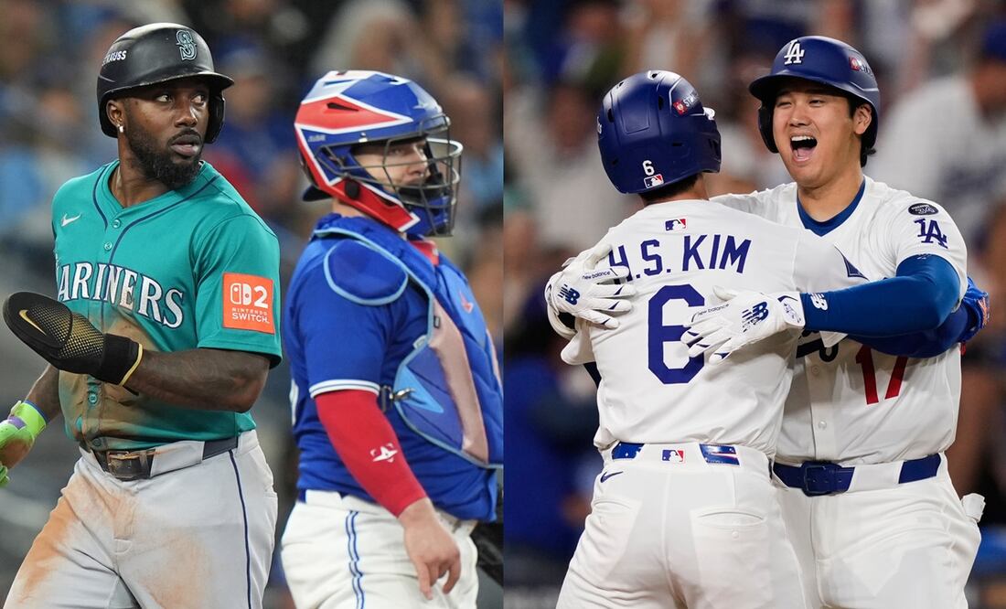 Este lunes se disputará el Juego 2 entre Mariners y Blue Jays, así como el inicio de la serie entre Dodgers y Brewers | FOTOS: AP