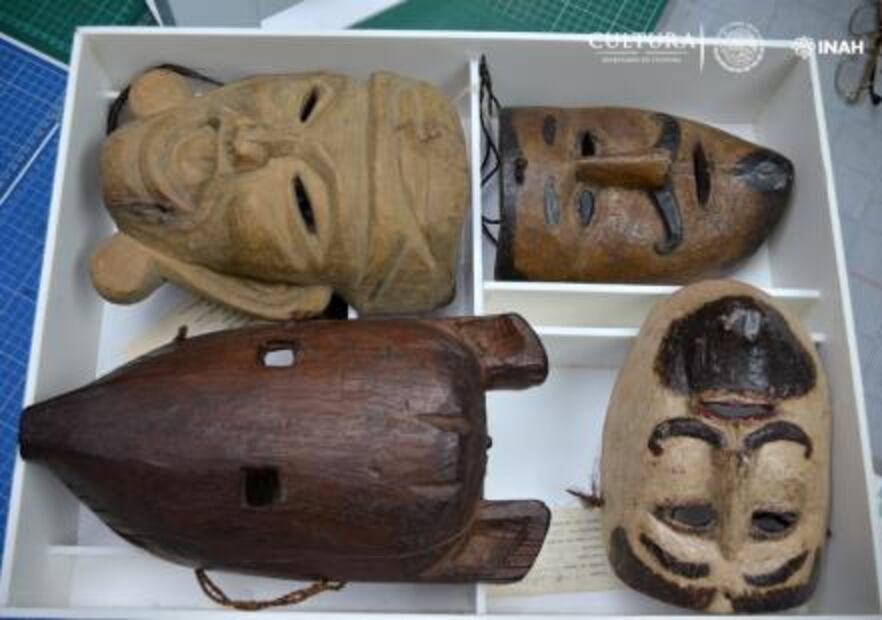 Museo de Antropología lanza proyecto para conservar sus máscaras