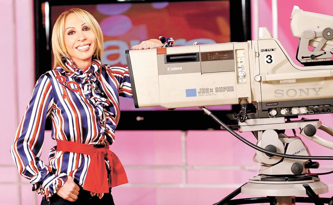 Conductora de televisón, Laura Bozzo. Foto: El Universal, archivo