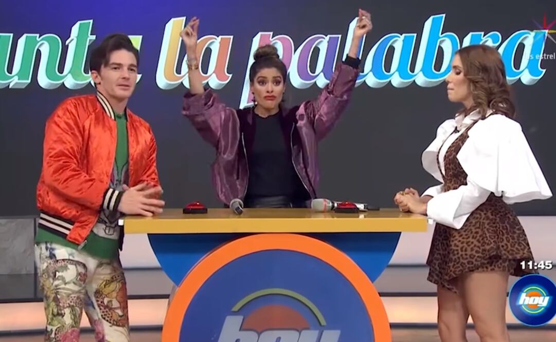 Drake Bell puso a bailar a todos los conductores de "HOY". Foto: Captura video