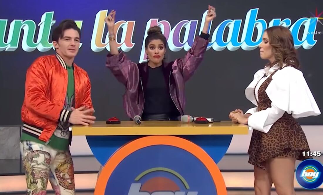 Drake Bell puso a bailar a todos los conductores de "HOY". Foto: Captura video