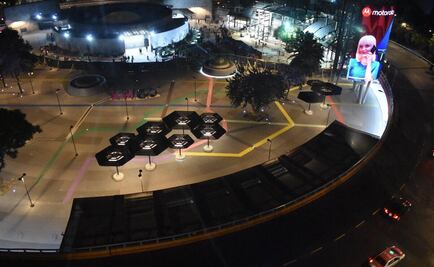 Concluyen remodelación de la Glorieta de Insurgentes