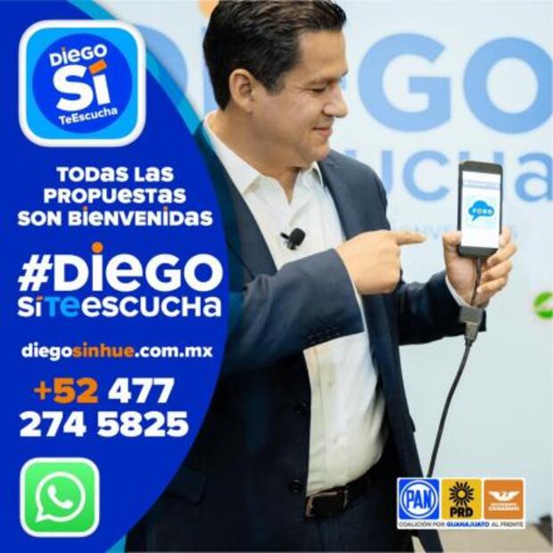 Candidatos usan redes y WhatsApp para ganar votos en Guanajuato