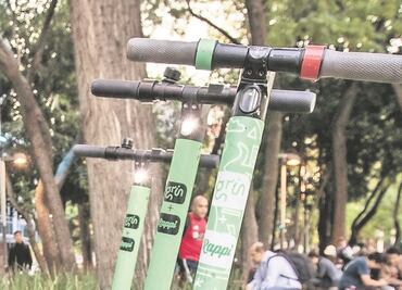 Semovi define contraprestación anual para empresas de scooters