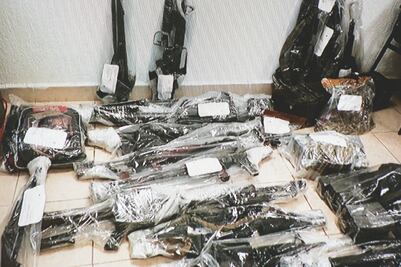 Incautan arsenal para derribar aeronaves