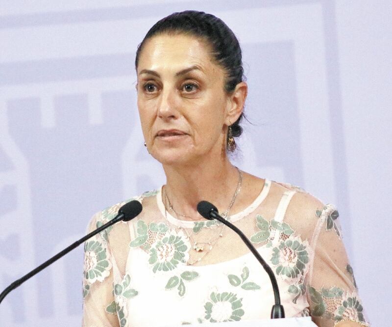 La jefa de Gobierno, Claudia Sheinbaum Pardo, informó que instruyó a su equipo no sancionar a trabajadoras que se sumen al paro de actividades. Foto: FERNANDA ROJAS. EL UNIVERSAL