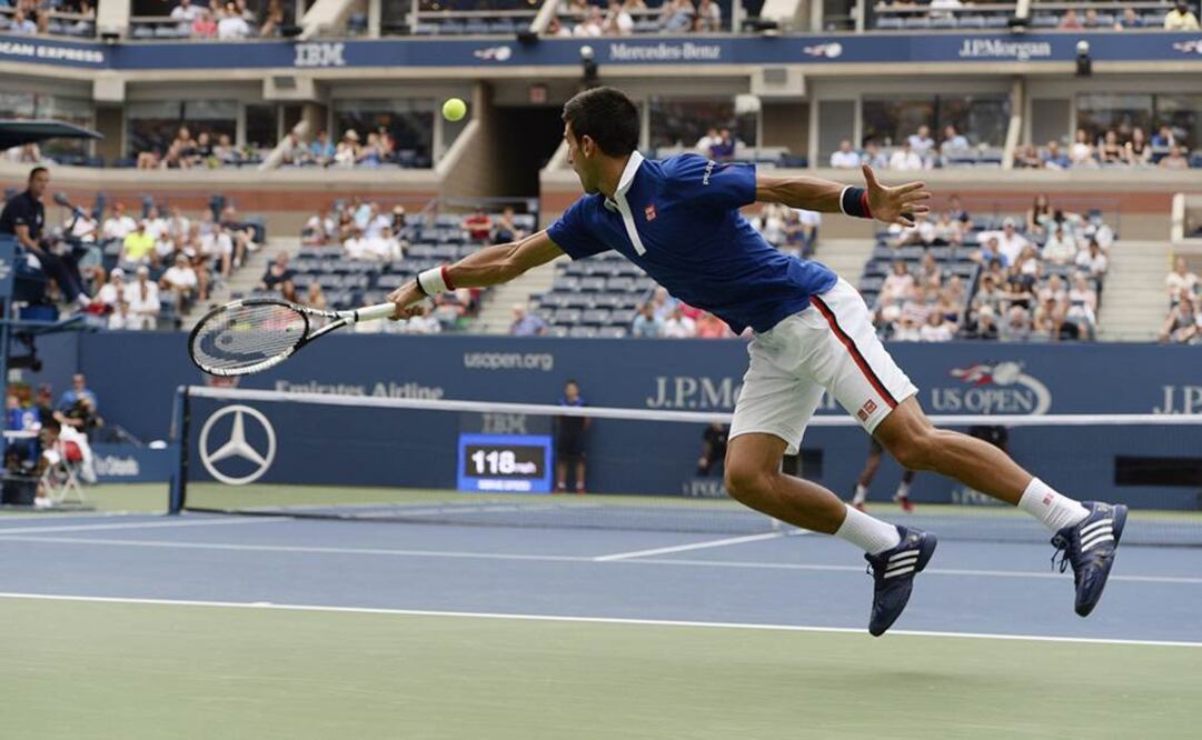 Novak Djokovic apabulló con su tenis. EFE