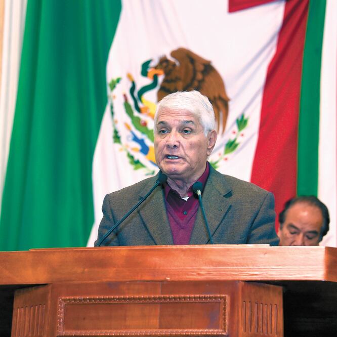 Virgilio Andrade Caballero Pedraza participó, entre otras cosas, en la form ac ió n del Canal del Congreso, del cual fue su primer director. ARCHIVO EL UNIVERSAL