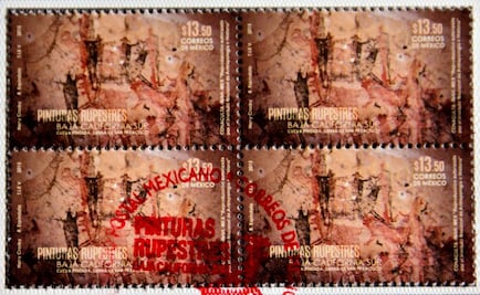México emite primer timbre postal con temática rupestre