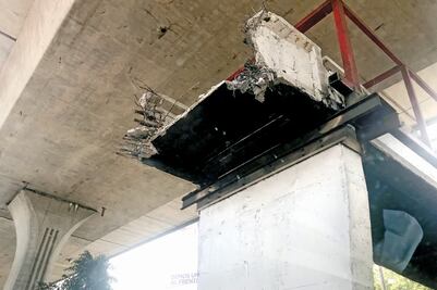 Cerrarán puente de Santa Mónica por remodelación