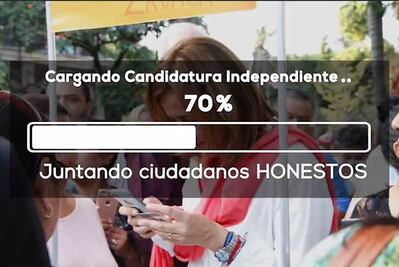 ​Celebra Zavala recolección de 800 mil firmas para candidatura	